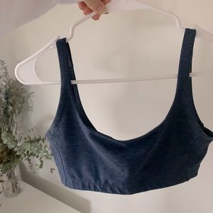 Outdoor Voices - “Double Time Bra” - Barely used, Navy, M